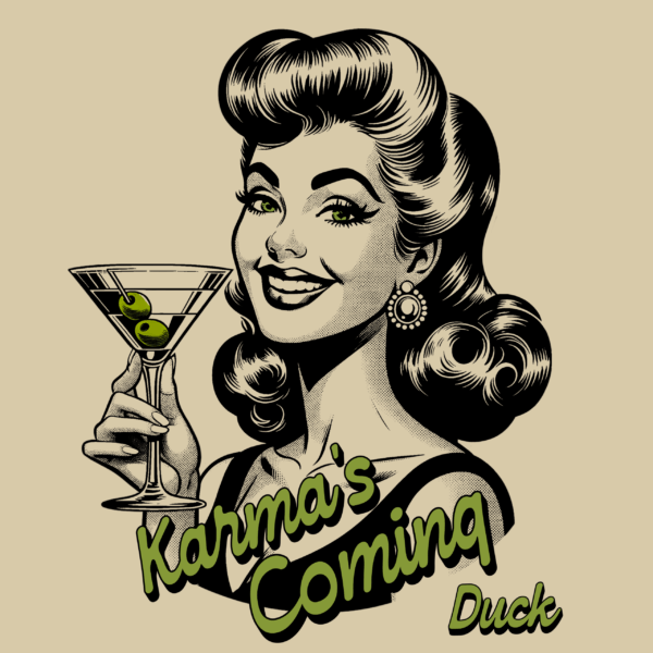 Karma's Coming Wallpaper