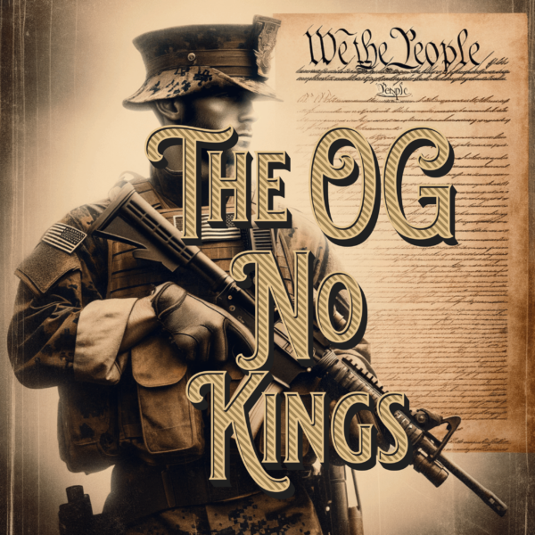 OG No Kings – Constitution Defender Wallpaper